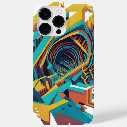 トラン・トンネル落書き Case-Mate iPhoneケース (裏面)