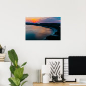 トラヴィスサンセット湖 ポスター (ホームオフィス)