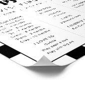 トラヴィスハッピードゥードファースト誕生日マイルストーン ポスター (角)