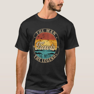 トラヴィス男の神話の伝説の名 Tシャツ