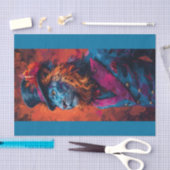 トラヴィス・ザ・ライオン 薄葉紙 (クラフト)