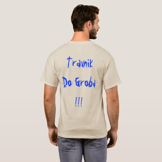 トラヴニク、ボスニア・ヘルツェゴビナ…..... Tシャツ (裏面フル)