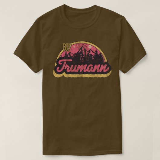 トラーマン, アーカンソー州 Tシャツ (デザイン正面)