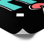 トラ中国のの新年2022 – マンダラ ポスター (角)