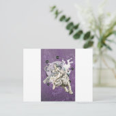 トラ中国のの霊wエレメンタル中国の ポストカード (スタンド正面)