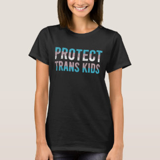 トラ保護ンスキッズトランスジェンダー国旗Lgbtプライドママ Tシャツ