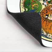 トラ及びドラゴンの陰陽 マウスパッド (コーナー)