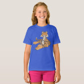 トラ威厳のあるグ Tシャツ (正面フル)