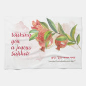 トラ引用文フォーザスコットホリデイ |スコットデコール キッチンタオル (横)