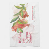 トラ引用文フォーザスコットホリデイ |スコットデコール キッチンタオル (縦)