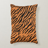 トラ柄アクセントピロー 40.6cm x 30.5cm アクセントクッション (正面(垂直))