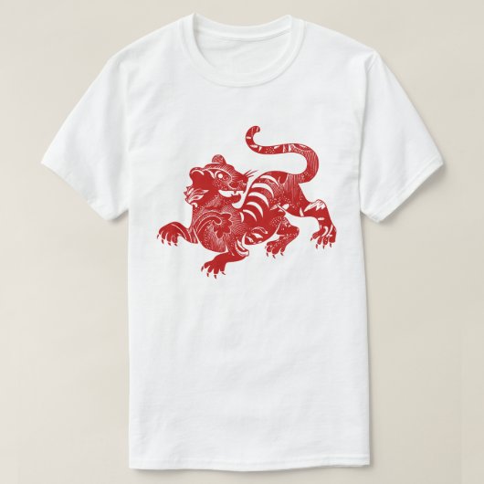 トラ柄Tシャツ Tシャツ (デザイン正面)