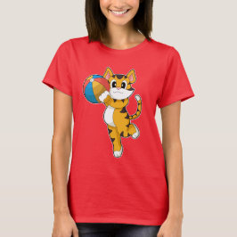 トラ水泳 水球 夏季 Tシャツ