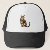 トラ猫 キャップ (正面)