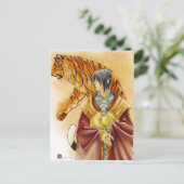 トラ王室のガキ ポストカード (スタンド正面)