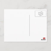 トラ王室のガキ ポストカード (裏面)