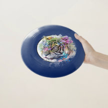 トラ絵を描フリスビー