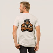 トラ虎ジム トライブレンドTシャツ (フル背面)