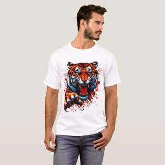 トラ虎Tシャツデザイン Tシャツ
