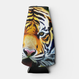 トラ顔野生動物 ボトルクーラー