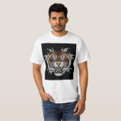トラ顔Tシャツ Tシャツ (正面フル)