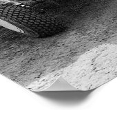 トラ飛んでいるガースP-40 Warhawk, 1941.ヴィンテージ写真 ポスター (角)