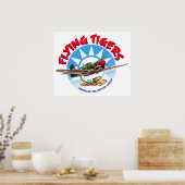 トラ飛んでいるガ ポスター (キッチン)