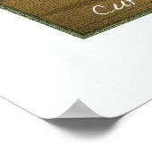 トラ飛んでいるガ ポスター (角)