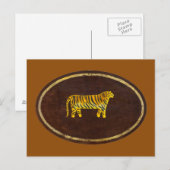 トラ2009年 ポストカード (正面/裏面)