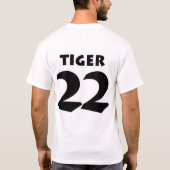 トラ22 Tシャツ (裏面)