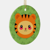 トラ-オーナメント セラミックオーナメント (右)