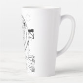 トラ カフェラテマグ (右)