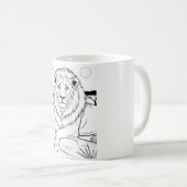 トラ コーヒーマグカップ (正面右)