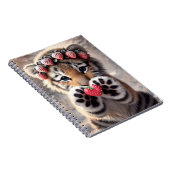 トラ ノートブック (右側)