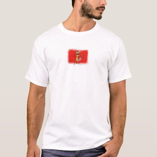 トラ-中国のな印 Tシャツ (正面)