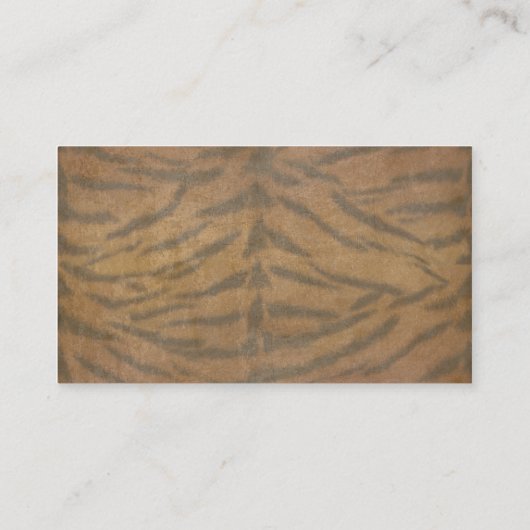 トラ 名刺 (裏面)