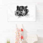 トラ 横断幕 (インサイチュ)