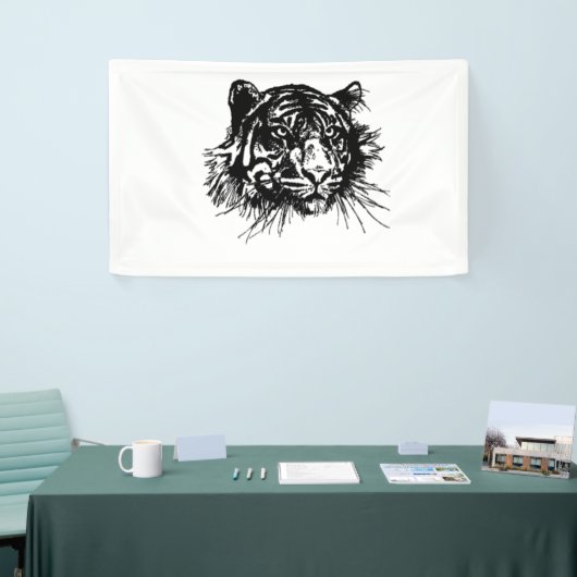 トラ 横断幕 (トレードショー)