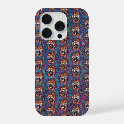 トラ iPhoneケース (裏面)