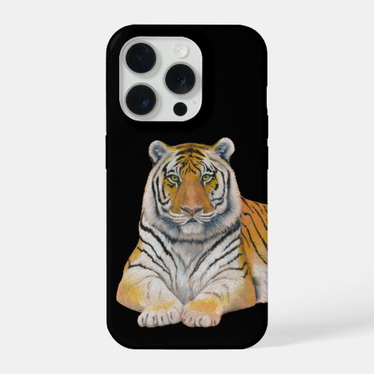 トラ iPhoneケース (裏面)