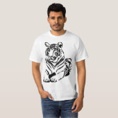 トラ Tシャツ (正面フル)
