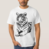 トラ Tシャツ (正面)