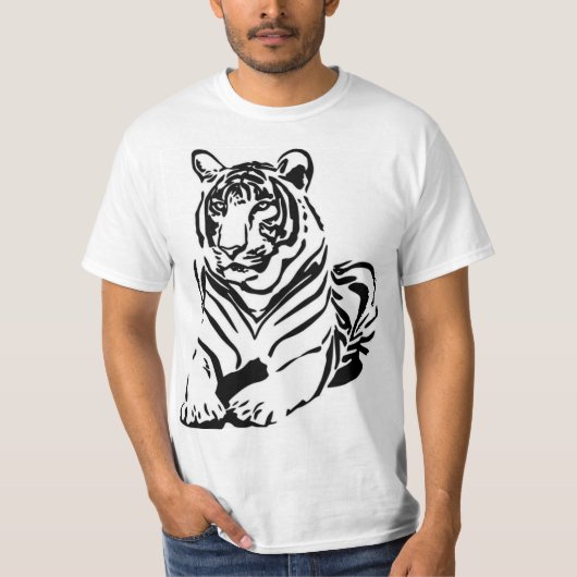 トラ Tシャツ (正面)