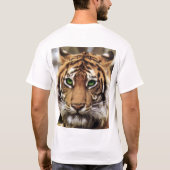トラ Tシャツ (裏面)