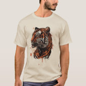 トラ Tシャツ (正面)