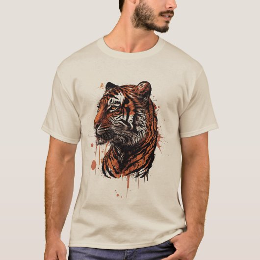 トラ Tシャツ (正面)