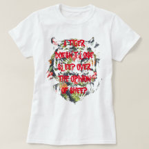 トラ tigerは羊の意見で眠れないなんてことはない Tシャツ
