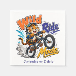 トラBMXバイク パーソナライズパーティー スタンダードカクテルナプキン