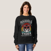 トラTiger Teeトラトラ7 スウェットシャツ (正面フル)