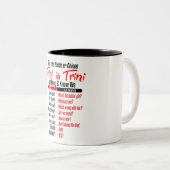 トリおもしろいニはトリーニ ツートーンマグカップ (正面右)